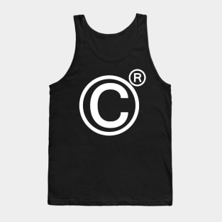 Copyright All Rights Reserved Tank Top